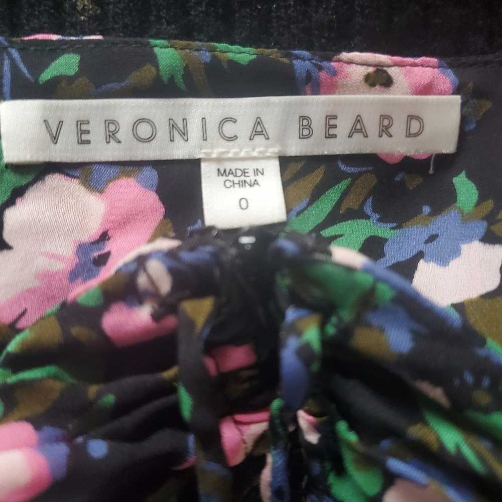 Veronica Beard Veronica Beard Noon Silk Ruched Fl… - image 8