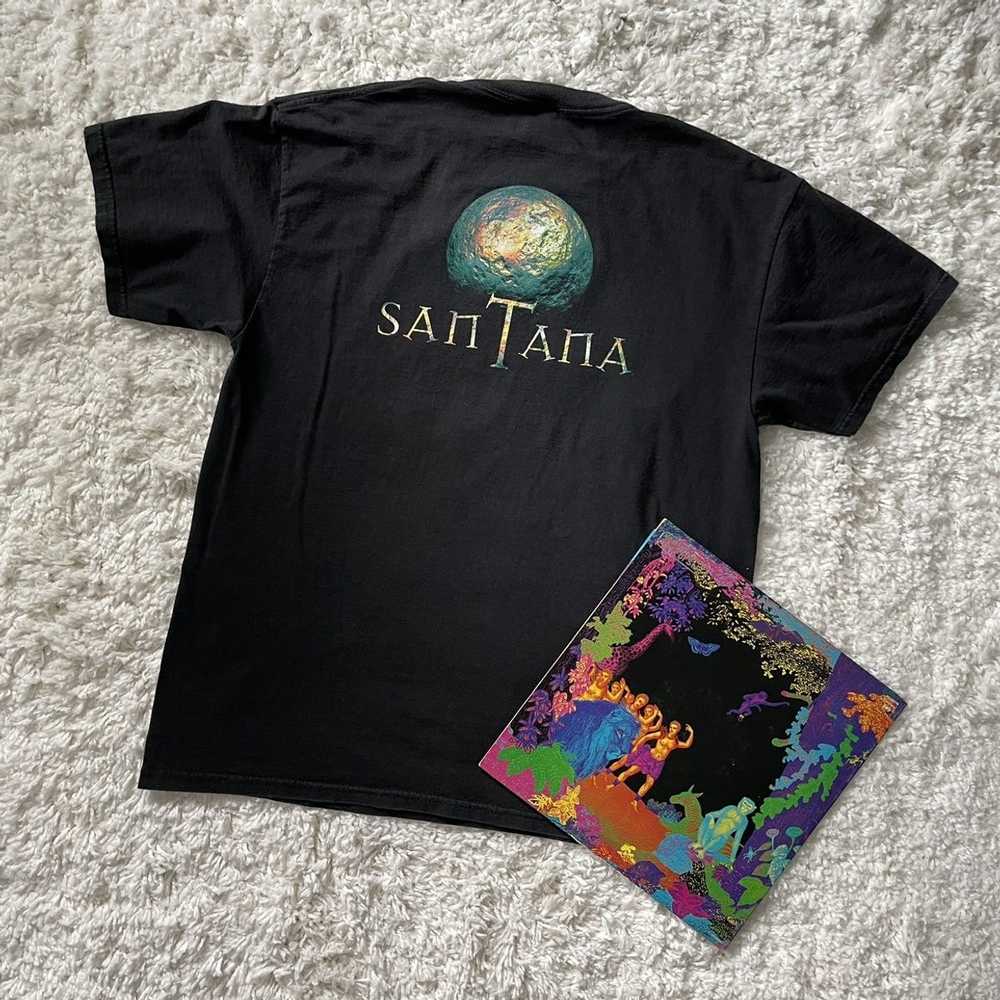 Band Tees × Vintage Vintage 1998 Carlos Santana L… - image 8