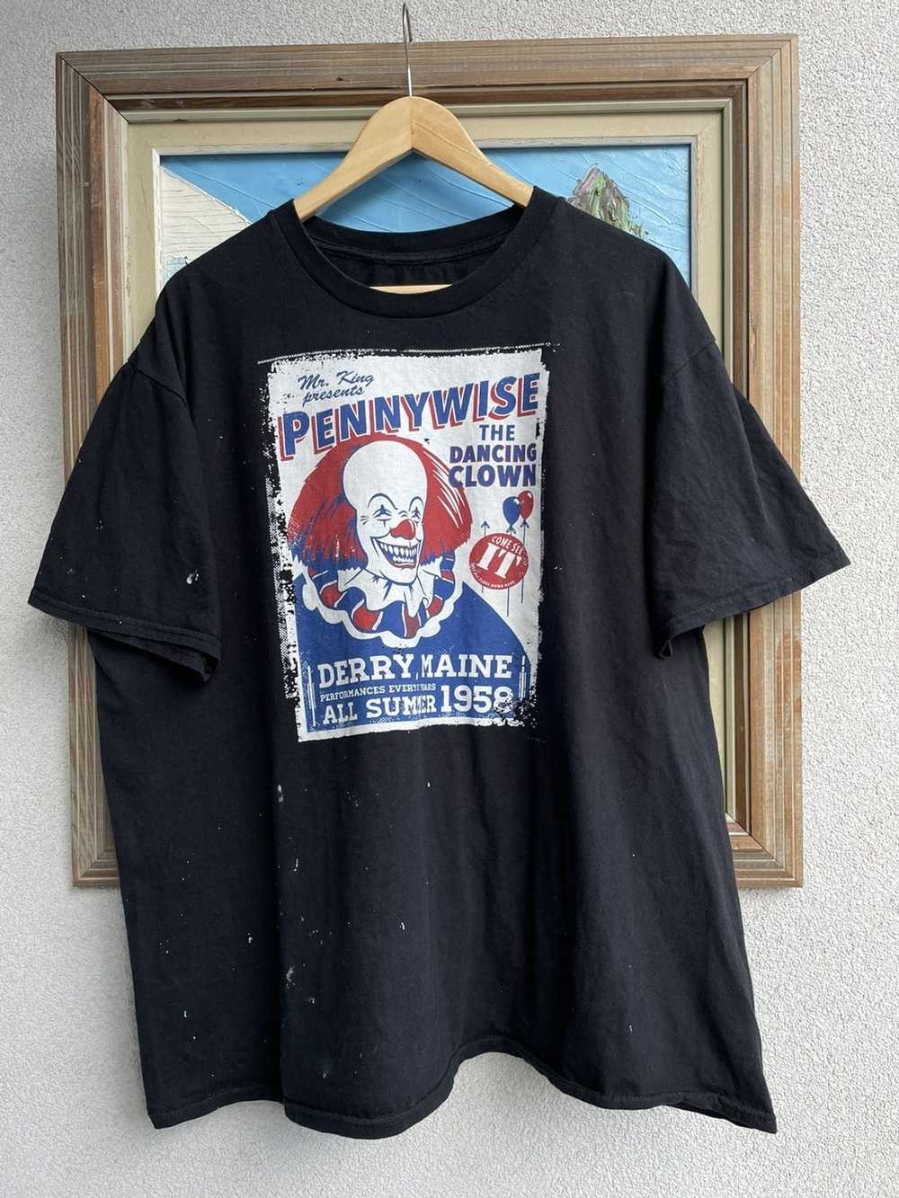 Band Tees × Vintage Vintage Pennywise Horror Kill… - image 1