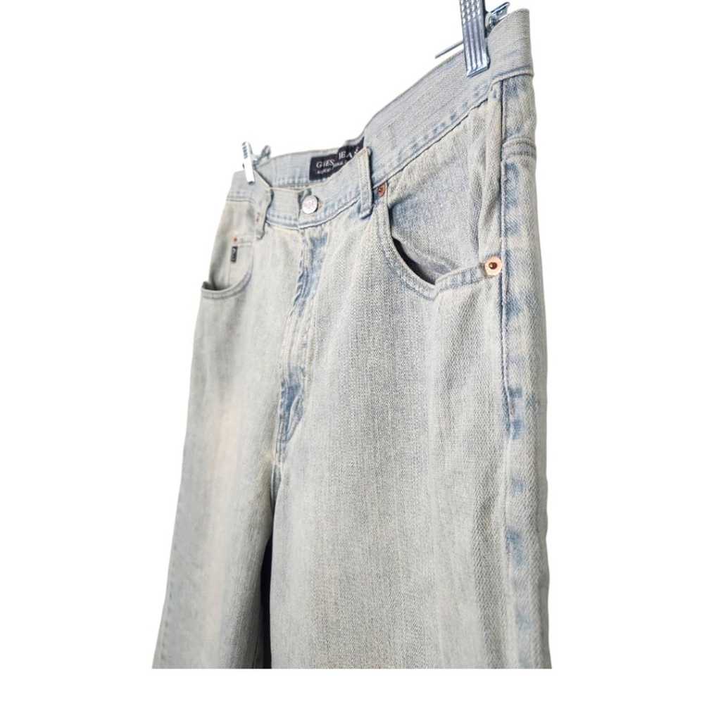 Guess Vintage GUESS Lightwash Baggy Jeans - image 2