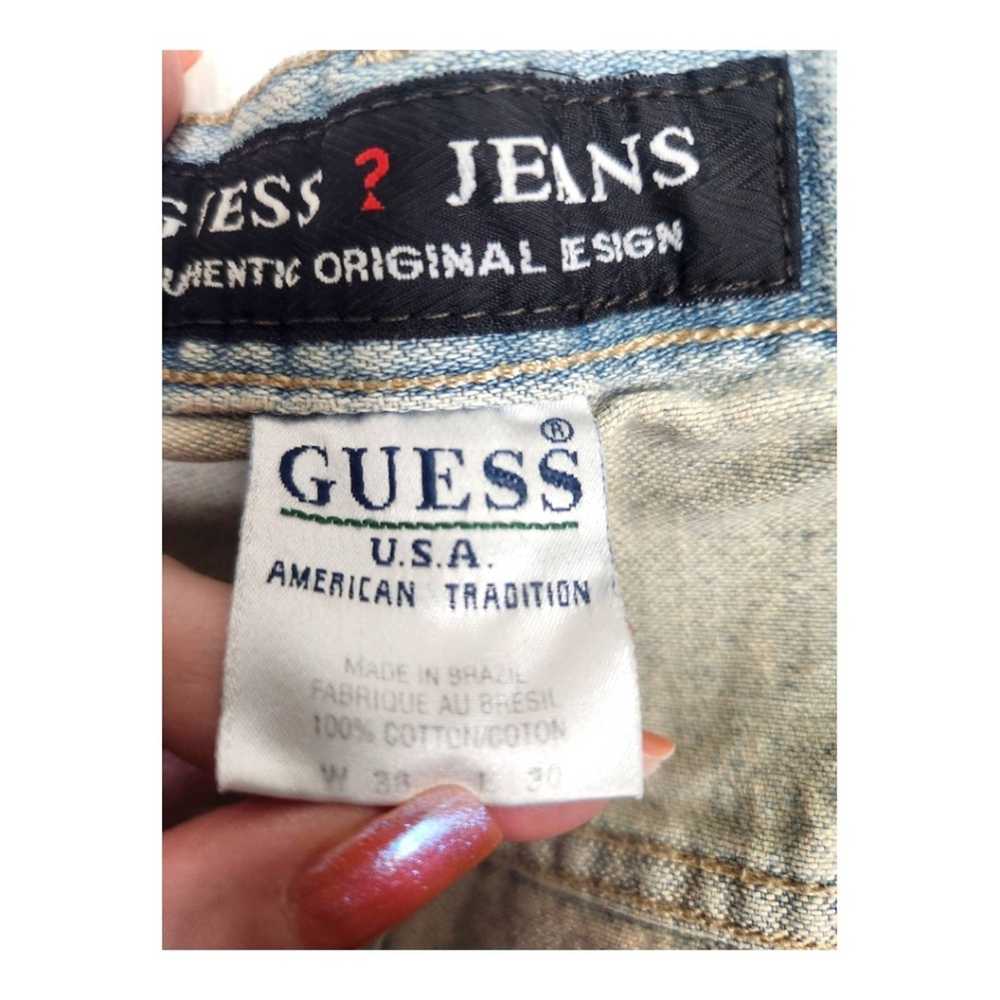 Guess Vintage GUESS Lightwash Baggy Jeans - image 4