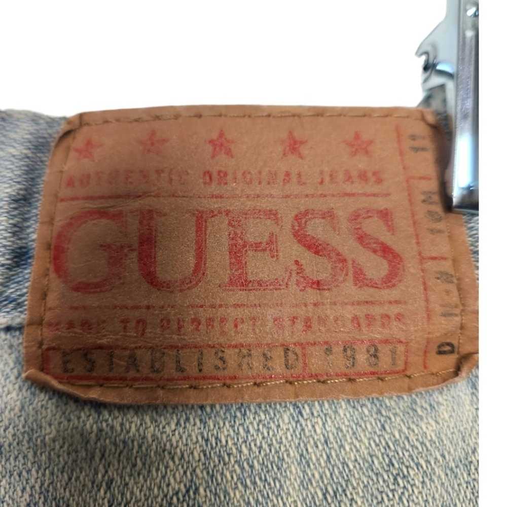 Guess Vintage GUESS Lightwash Baggy Jeans - image 8
