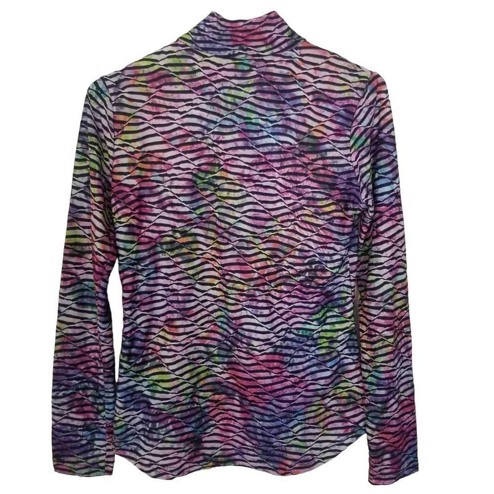 Other Sno Skins Womens XS Multicolor Abstract Lon… - image 8