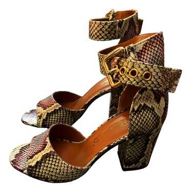 Via Roma xv Leather sandals - image 1