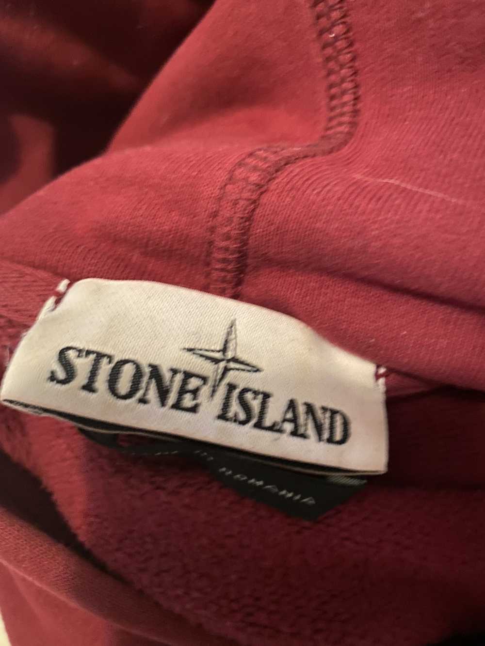 Stone Island Stone Island Red Hoodie - image 4