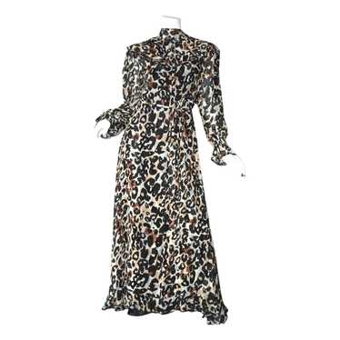 Sonia Rykiel Silk sale Column Floral Dress