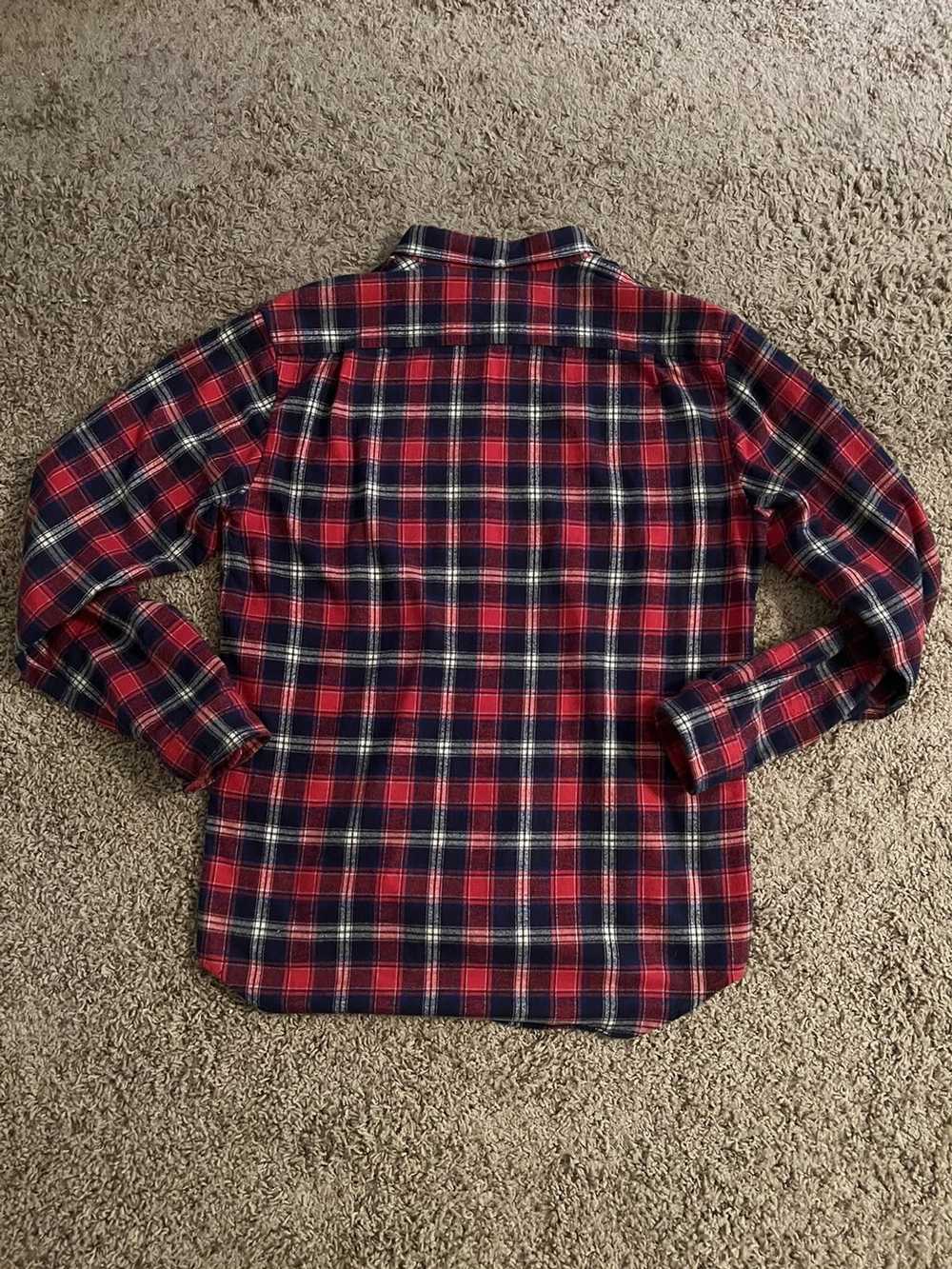 Supreme Supreme plaid red and blue flannel - image 2