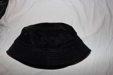 Supreme logo-print Bucket Hat SS22 - Black