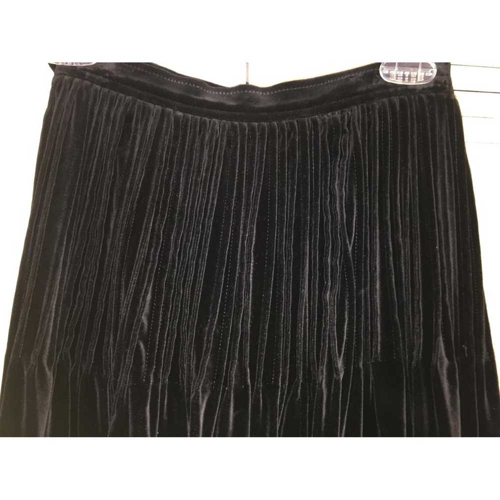 Yves Saint Laurent Velvet mid-length skirt - image 6