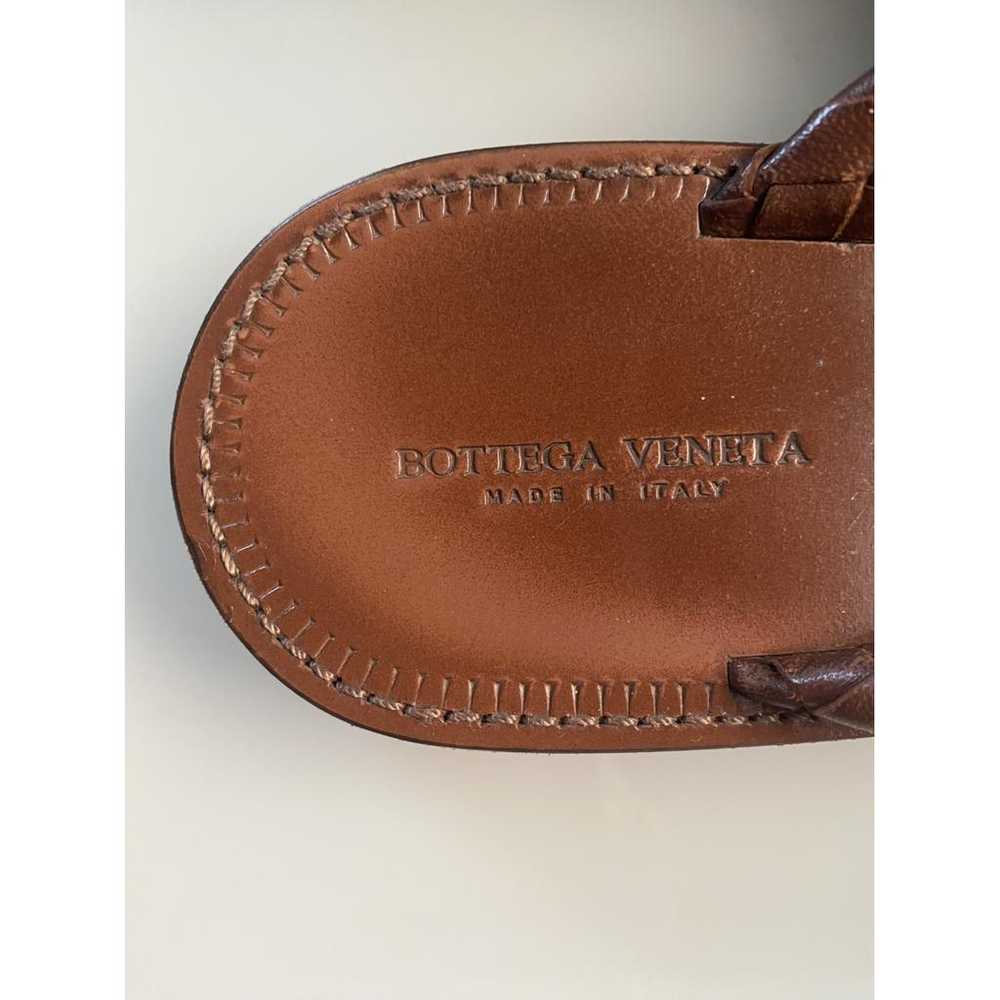 Bottega Veneta Leather flip flops - image 2