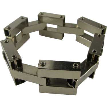 Geometric Stainless Steel Bracelet