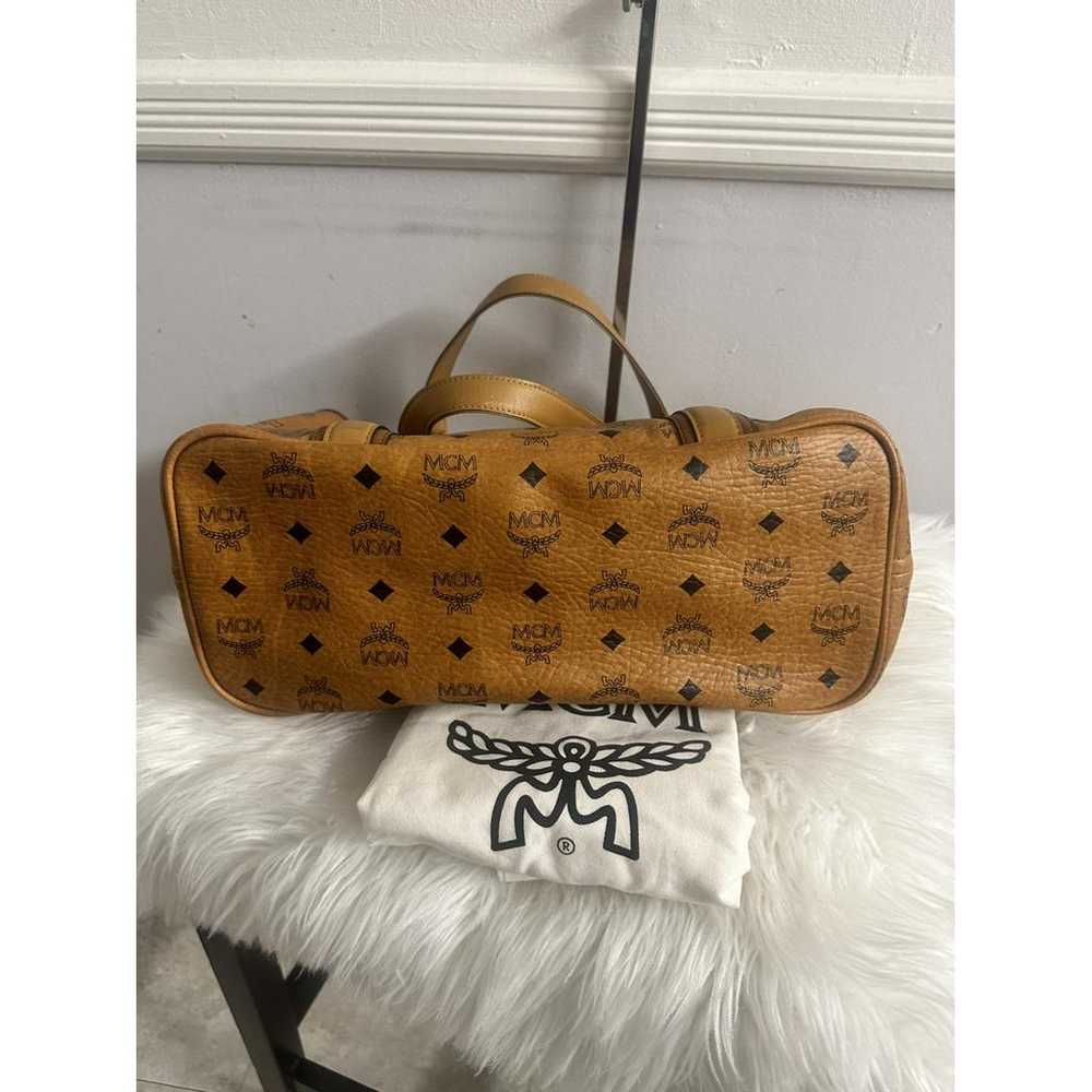 MCM Leather tote - image 4