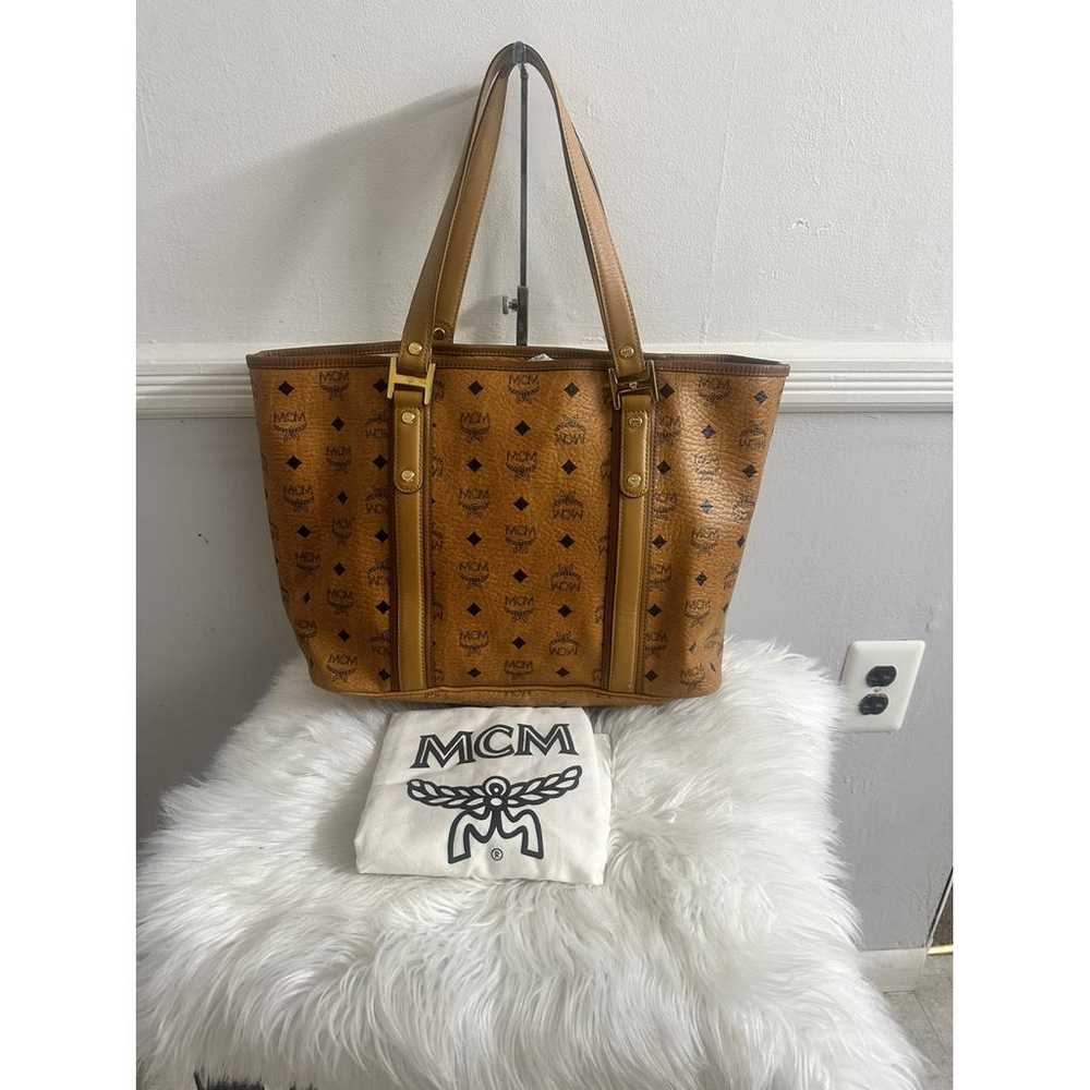 MCM Leather tote - image 8