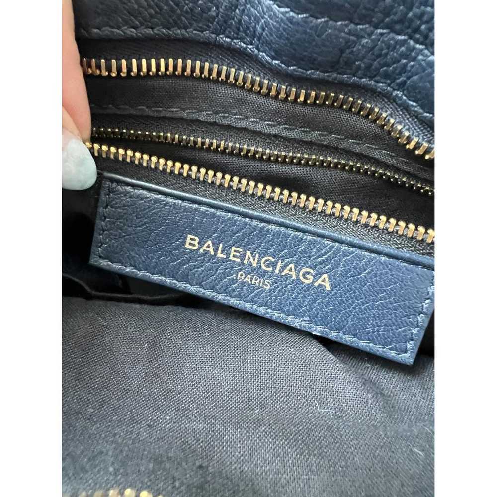 Balenciaga Classic Metalic leather handbag - image 4