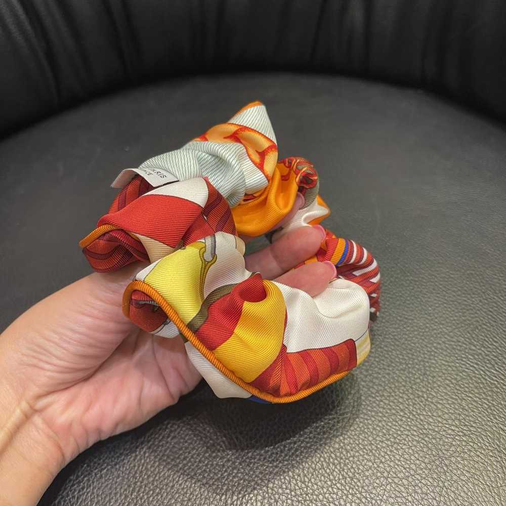 Hermès Silk hair accessory - image 5