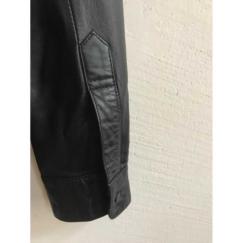 Closed Leather biker jacket - image 8