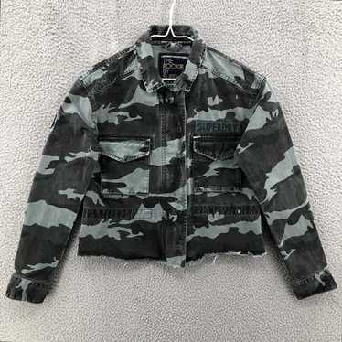 SUPERDRY ROOKIE EDITION UK迷彩 ミリタリージャケット SUPERDRY INTERNATIONAL Rookie Military Field Jacket Men Size
