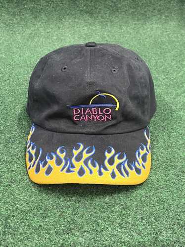 Streetwear Diablo Canyon Flames Strapback Hat