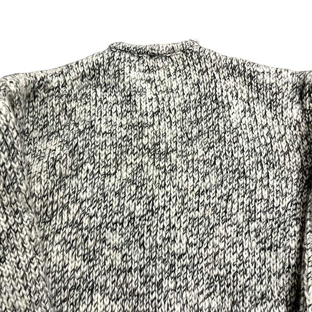 Vintage 60s/70s VTG Gray Wool Chunky Knit Obermey… - image 10