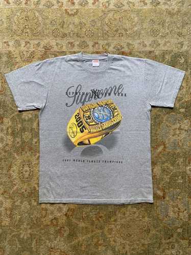 Supreme × Vintage 2005 Supreme World Famous Champi