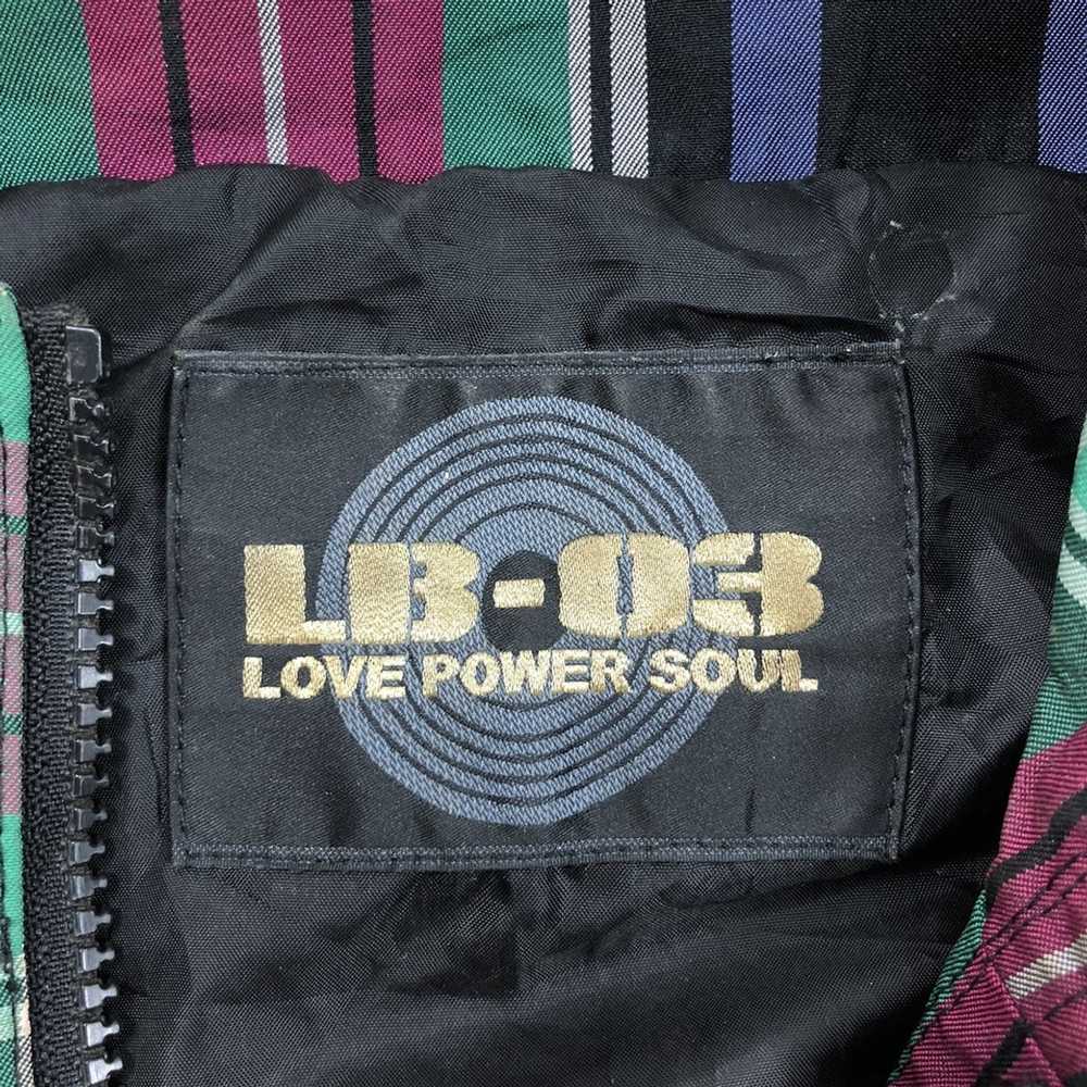 Flannel × Japanese Brand LB-03 Love Power Soul Ja… - image 4