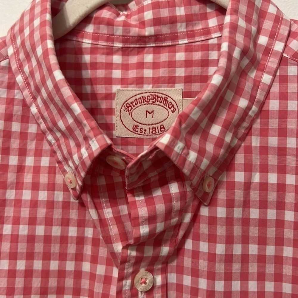 Brooks Brothers Brooks Brothers Red/White Checker… - image 3