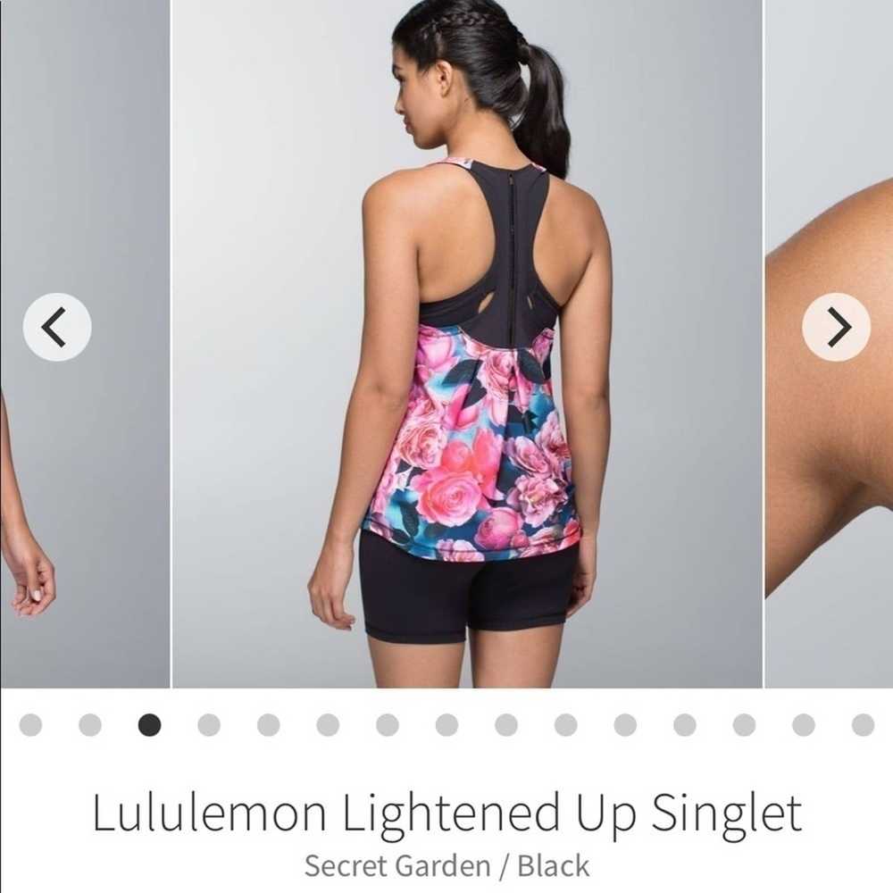 Lululemon lululemon SECRET GARDEN Lightened Up Si… - image 3