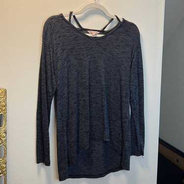 Tommy Hilfiger Women's Comfy Cozy Sweatshirt Gray Size Medium 