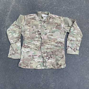 Camo Military Jacket with Vintage Statement Patches – Salvage Renaissance