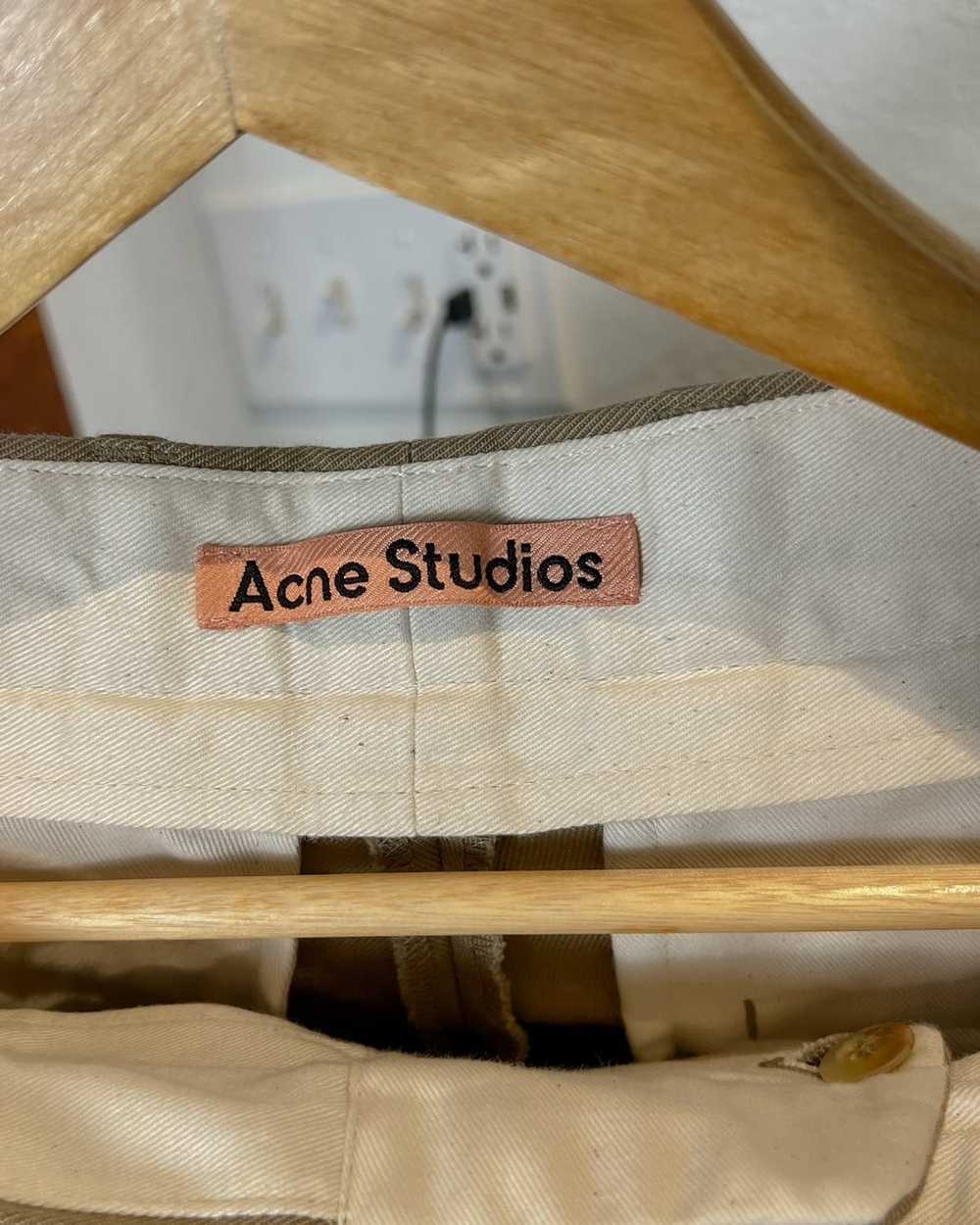 Acne Studios Acne Studios Chino Trousers Sand Bei… - image 3