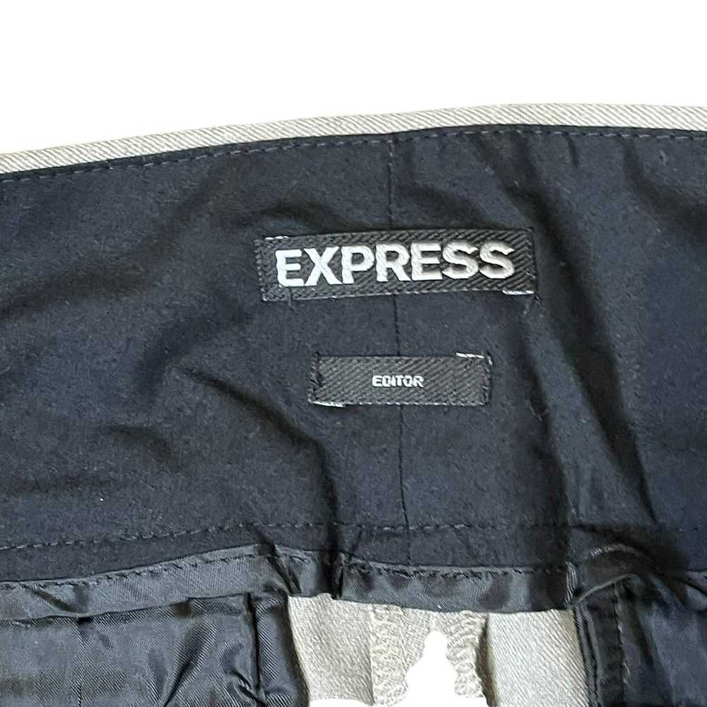 Express Express Editor Flared Leg Dress Pants Str… - image 7