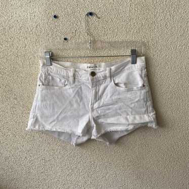 Frame Frame Denim Womens Shorts Denim Mid Rise Cu… - image 1