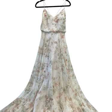 Designer Maxi Floral Dress - image 1