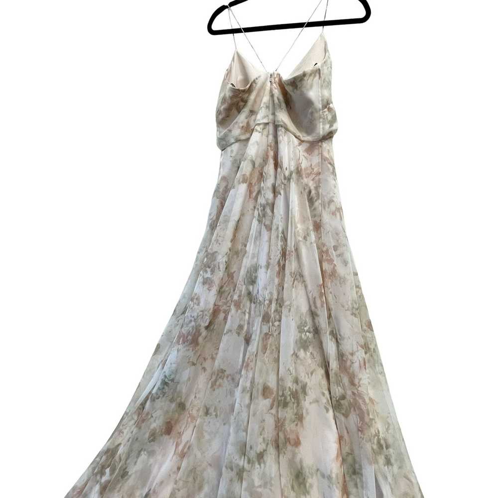 Designer Maxi Floral Dress - image 2