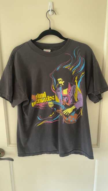 Jimi Hendrix 2007 Jimmy Hendrix Faded Graphic Tee