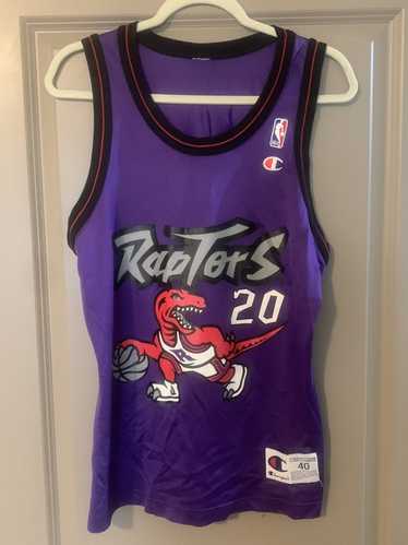 CustomCat Toronto Raptors Retro NBA Tie-Dye T-Shirt SpiderPurple / XL