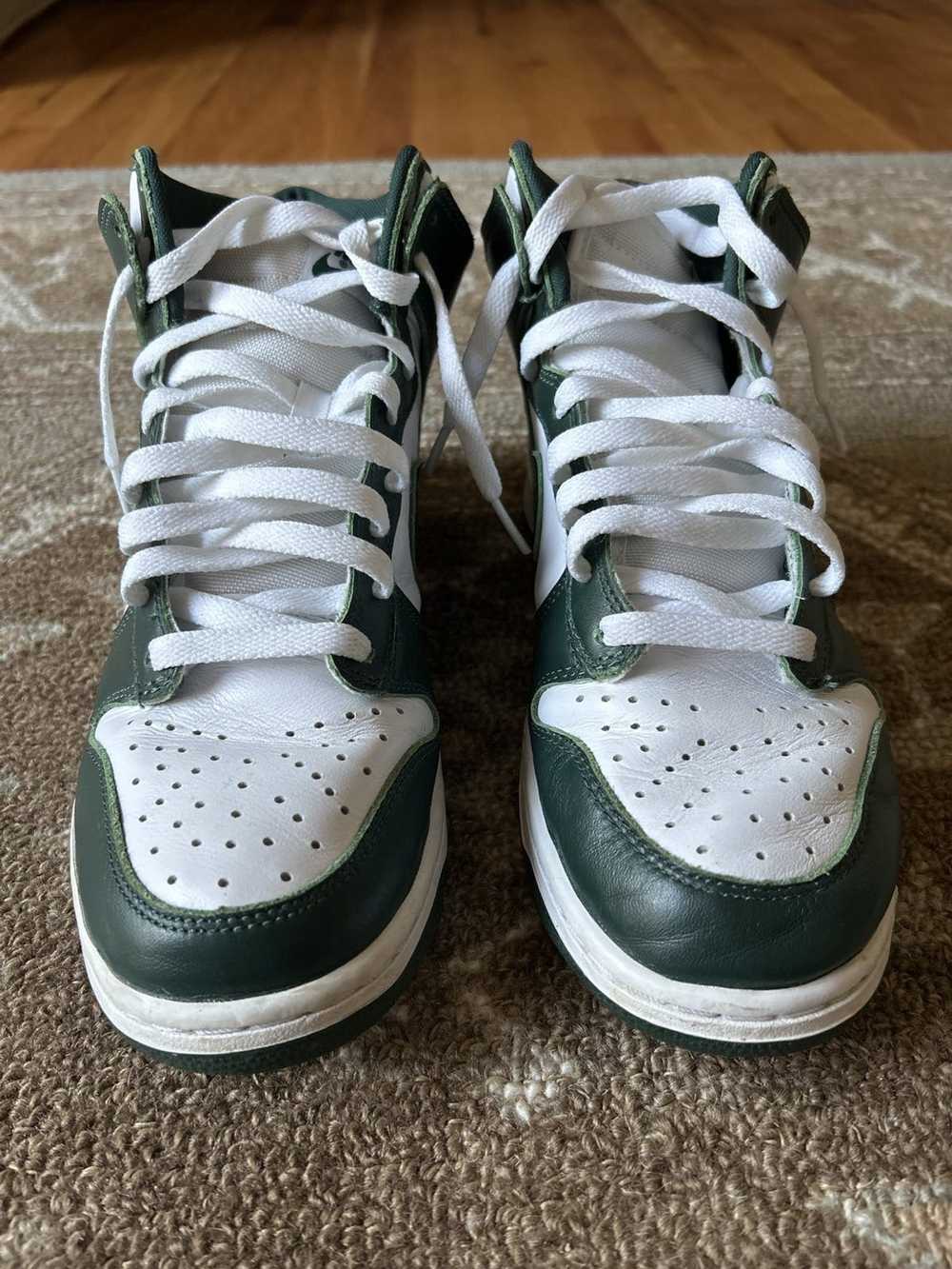 Nike Nike Dunk High Spartan Green - image 3