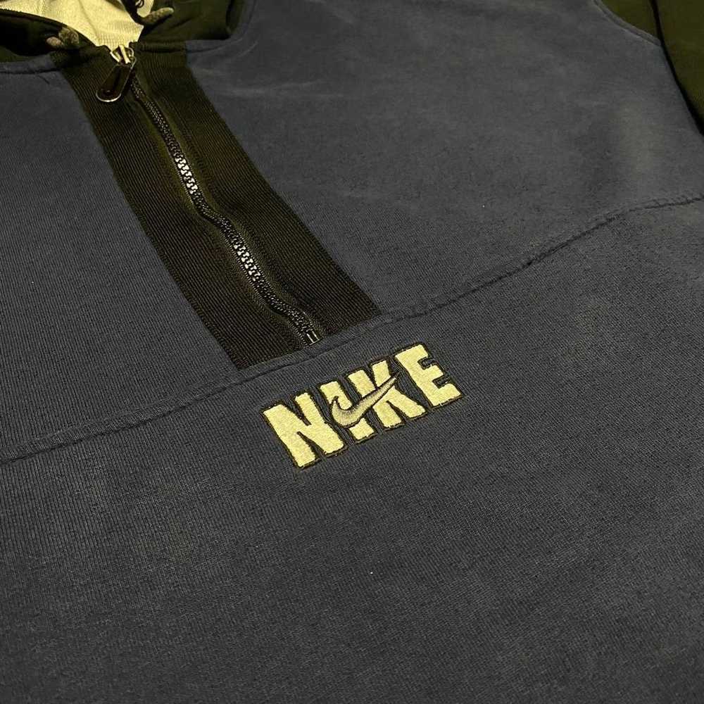 Nike Vintage 90s navy nike center - image 2