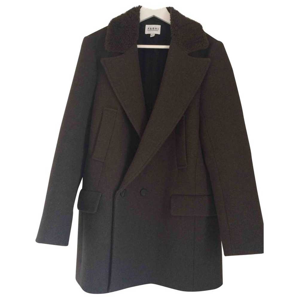 Farhi by Nicole Farhi Wool peacoat - image 1