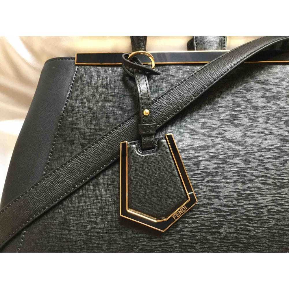 Fendi 2Jours leather tote - image 6