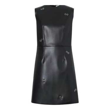 Burberry Patent leather mini dress