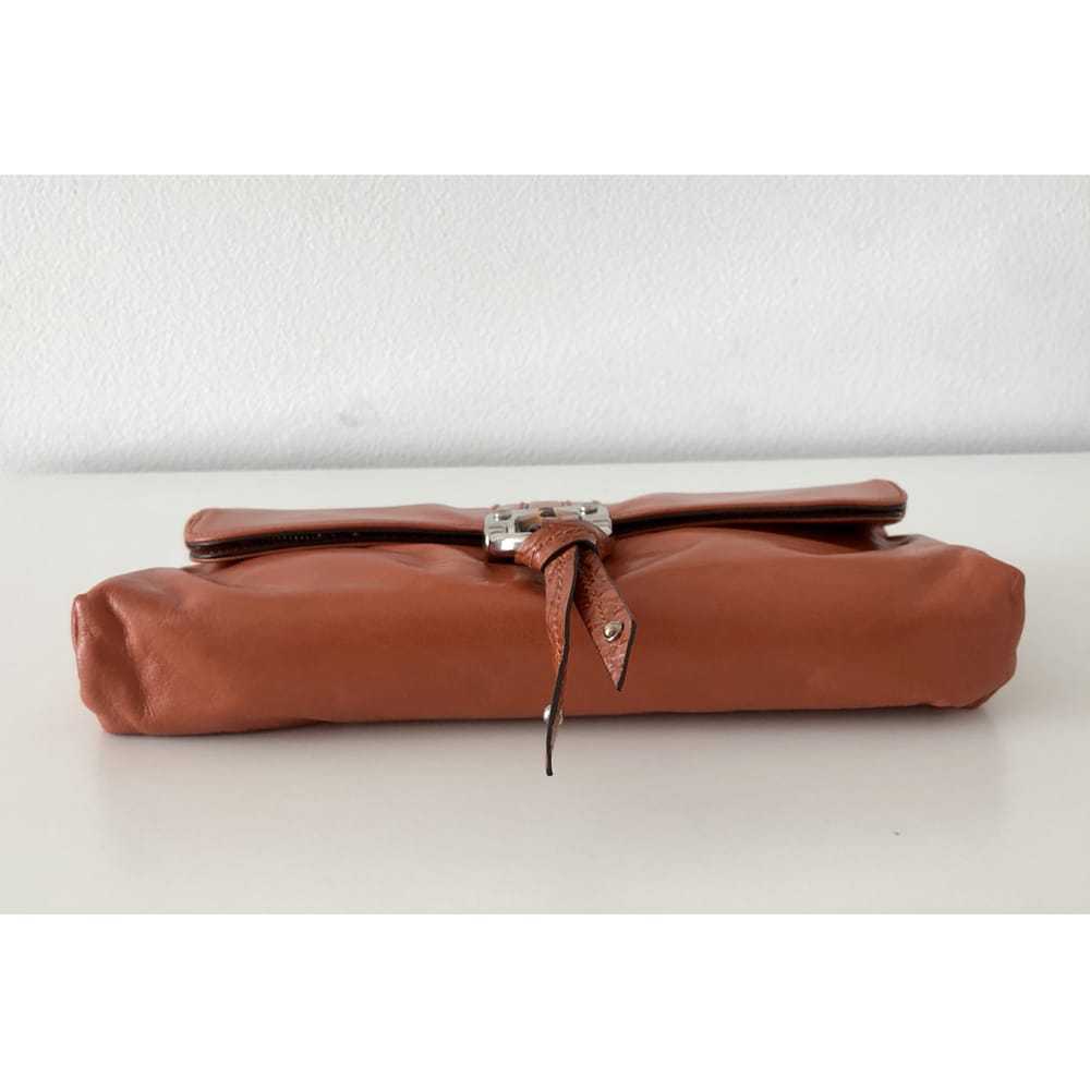 Gucci Bamboo leather clutch bag - image 11