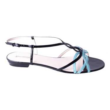 Giorgio Armani Patent leather sandal