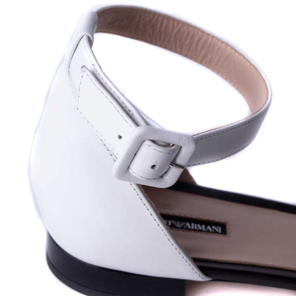 Emporio Armani Leather sandals - image 4