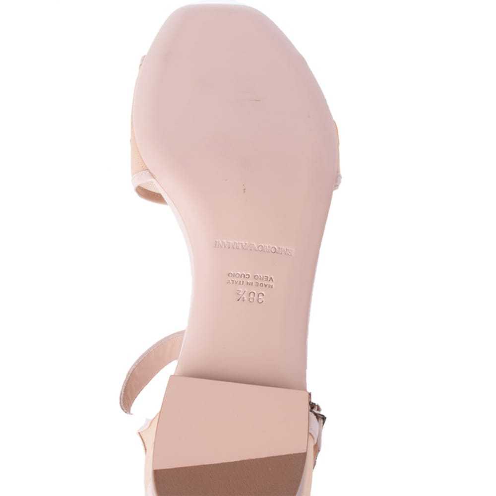 Emporio Armani Leather sandal - image 4