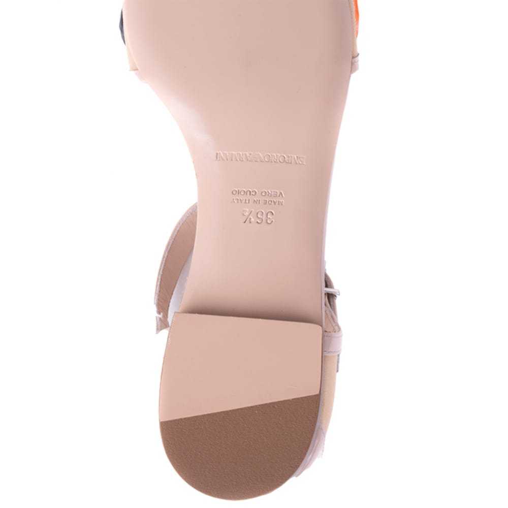 Emporio Armani Leather sandal - image 5
