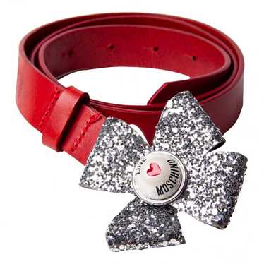 Moschino Love Leather belt