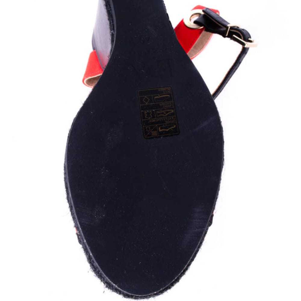 Emporio Armani Leather espadrilles - image 5