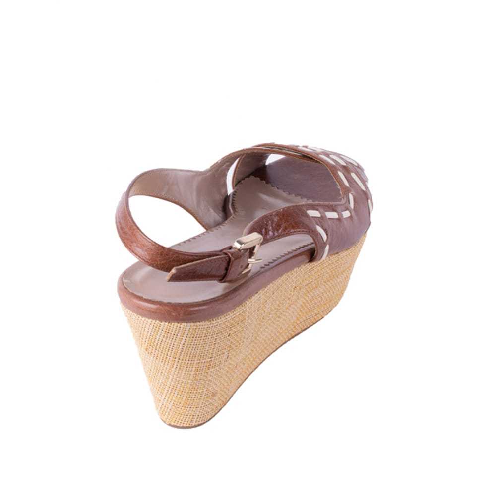 Emporio Armani Leather sandals - image 3
