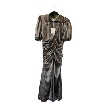 Ganni Silk mid-length dress